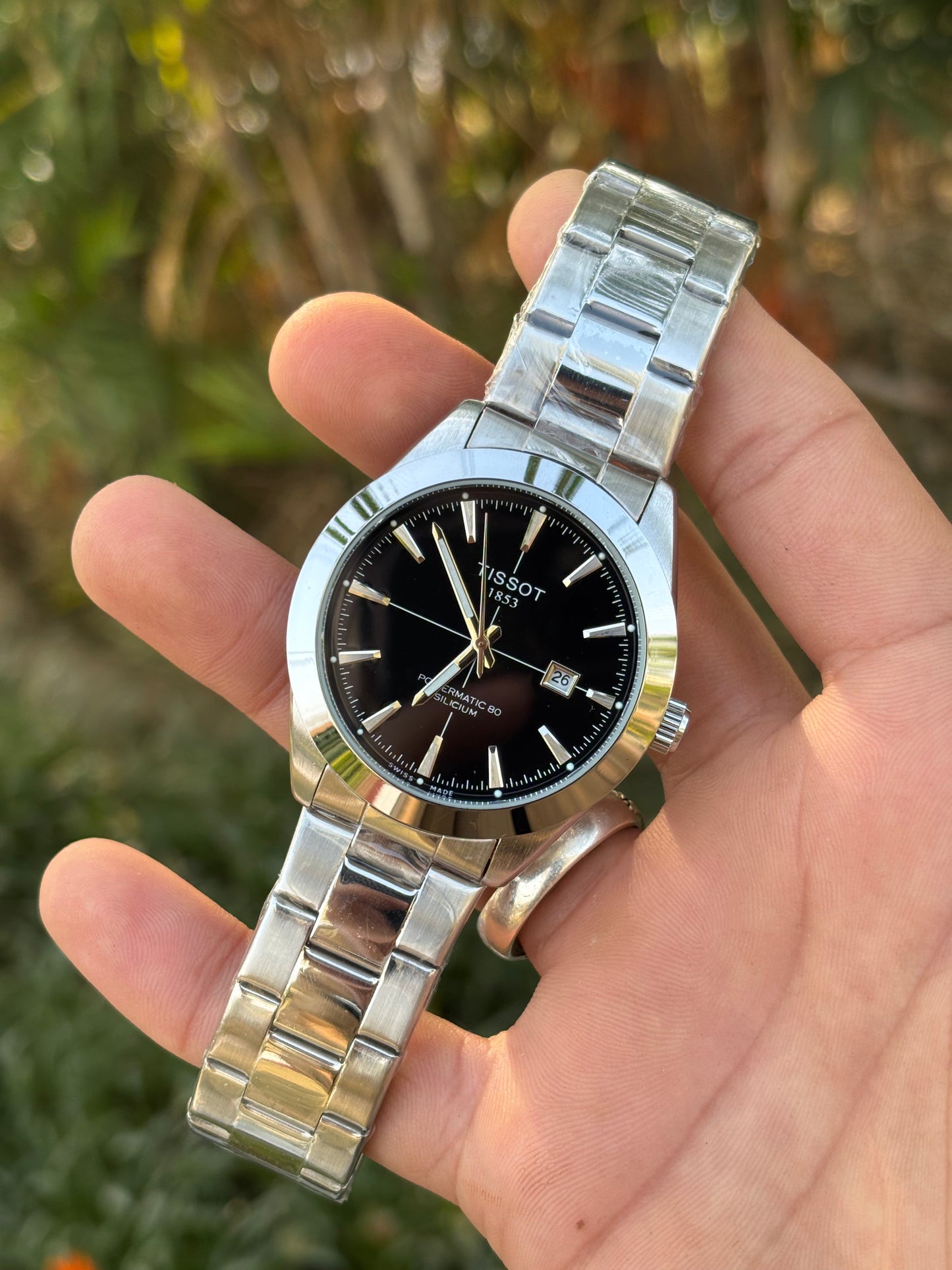 TISSOT POWERMATIC 80 BLACK