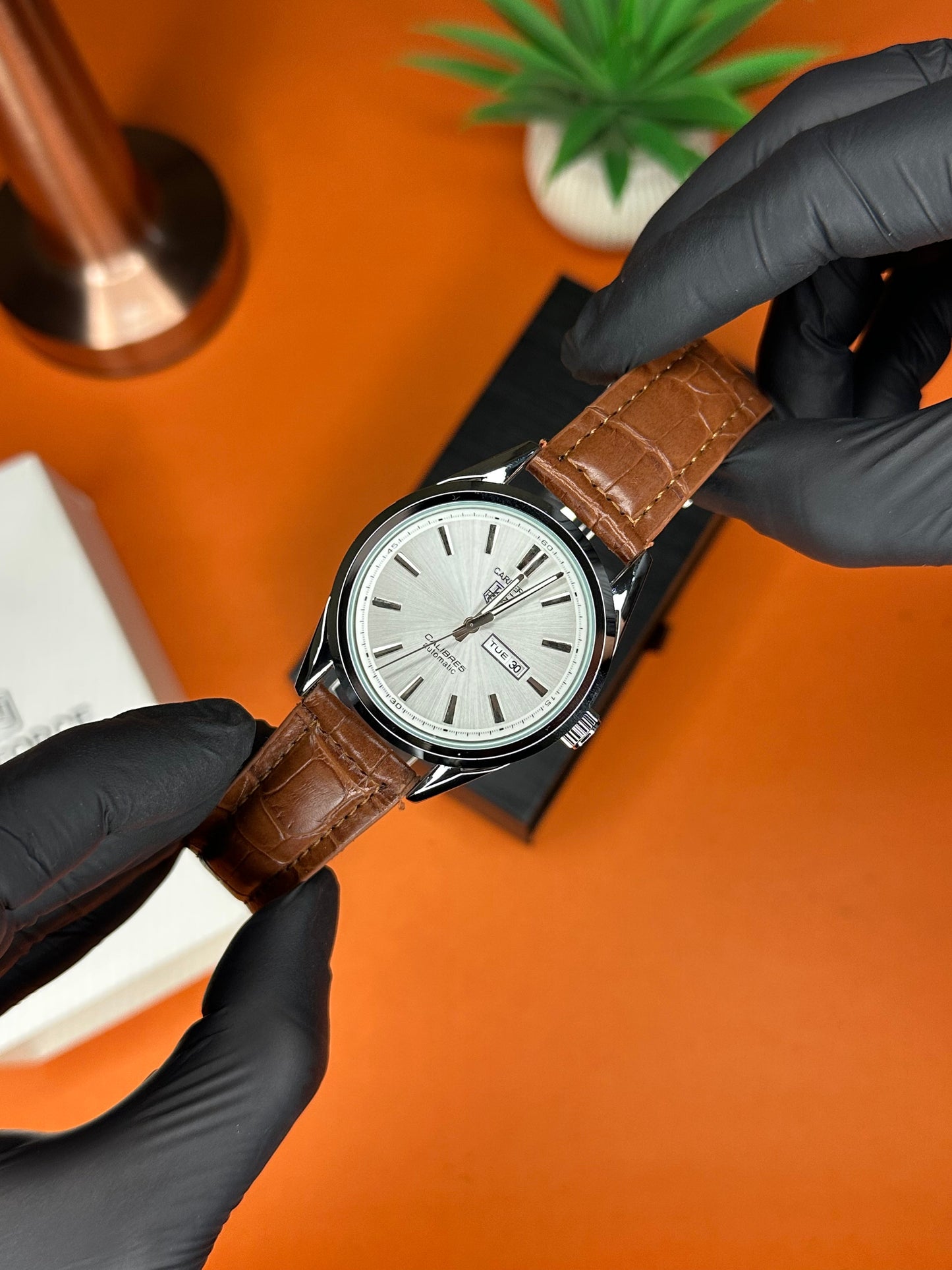 TAG HEUER BROWN